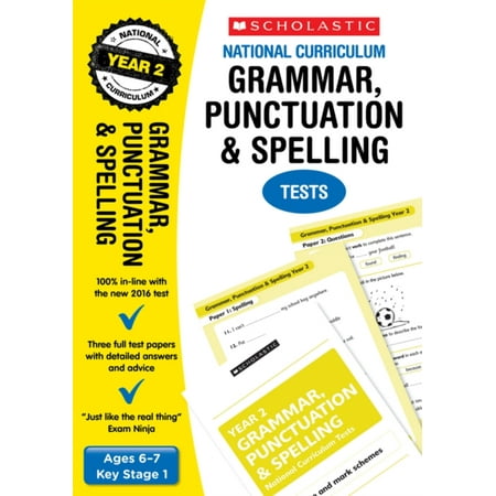 Grammar, Punctuation and Spelling Test - Year 2 (National Curriculum SATs Tests) (National Curriculum Tests)