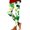 Purple, variant on Yanyanz Saint Patricks Day Outfit Women, Women's Fashionable Casual St. Pat's Day Printed High Waist Leggings Blue L
