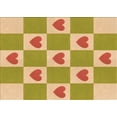 thumbnail image 1 of Ahgly Company Machine Washable Indoor Rectangle Transitional Chrome Gold Yellow Area Rugs, 5' x 8', 1 of 7