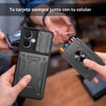 thumbnail image 2 of Funda Uso Rudo con Tarjetro y Anillo Card Slot Bumper Para Xiaomi Redmi 12C, 2 of 5