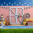 thumbnail image 6 of Western Theme Party Backdrop Country Decor Cowboy Props Farmhouse Decoration for Birthday Party Wedding Photo Shoot, 6 of 9