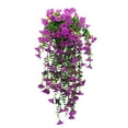 thumbnail image 3 of Dvruxg Artificial Hanging Flowers for Outdoors, Faux Plants Outdoor UV Resistant, Hanging Baskets with Artificial Flowers for Planters, Spring Summer Porch Patio Decorations Outdoor, 3 of 3