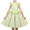 Green Plaid, variant on Sunny Fashion Girls Dress Light Gingham Plaid Waist Ruffle Cap Sleeve Party Summer 4 Years