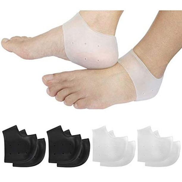Breathable Heel Cups, Plantar Fasciitis Inserts, Heel Pads Cushion
