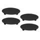 thumbnail image 4 of Candelabros de hierro (paquete de 4), soporte para velas LED y de cera, decorativos Negro, 4 of 9