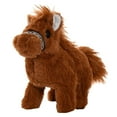 thumbnail image 2 of Nicoo - My Realistic Robot Pony Can Walks, Barks, and Wags Its Tail, Interactive Ponypal Life Like Robot Horse, Interactivepony Realisticpony, Soft Horse Doll Stuffed Animals(Coffee), 2 of 9