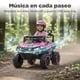 thumbnail image 5 of Buggy Eléctrico Infantil YEI Blaze Rosa con 2 Motores, Control Parental, Luces LED, Música Bluetooth, Velocidad 5 km/h, Soporta 30 kg, Ideal para Exterior, 5 of 8