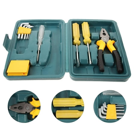 HEALEEP 11Pcs Home Tool Set Screwdriver Automotive Tool Kit Metal
