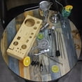 thumbnail image 4 of Wulawindy Bartender Kit, 20 Piece Bar Tool Set with Bamboo Stand, Cocktail Shaker Set, Stainless Steel Bar Tools for Drink, 4 of 7
