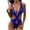 Blue, variant on Elainilye Fashion Womens Swimsuits One Piece Swimwear Sexy Solid Color Slim Swimsuit Womens Bikini Beachwear Swimsuits,Yellow