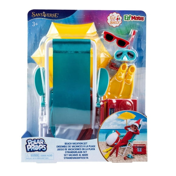 Elf on the Shelf – Polar Props - Ensemble de vacances à la plage