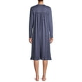 thumbnail image 3 of Secret Treasures Women's and Women's Plus Traditional Long Sleeve Square Neck Nightgown, 3 of 6