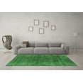 thumbnail image 3 of Ahgly Company Indoor Square Oriental Emerald Green Industrial Area Rugs, 5' Square, 3 of 4