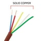 thumbnail image 2 of Cable de termostato Cableague 18/5, calibre 18, 5 conductores ETL, 2 of 7
