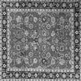 thumbnail image 1 of Ahgly Company Indoor Square Persian Gray Traditional Area Rugs, 6' Square, 1 of 1