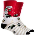 thumbnail image 1 of Chaussette-le-Moi, Mi-Mollet pour Hommes, Chaussettes des Fêtes, 1 of 4
