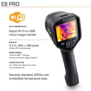 FLIR E6 Pro: 240x180 Infrared Camera with Ignite Cloud