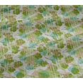 thumbnail image 5 of oneOone Viscose Jersey White Fabric Geometric Sewing Craft Projects Fabric Prints By Yard 60 Inch Wide, 5 of 5