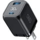 thumbnail image 1 of INIU USB C Charger, 30W PD QC 3.0 Puerto Dual Carga Rápida de Pared Charger para iPhone Samsung, Negro, 1 of 7