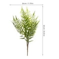 thumbnail image 2 of FUEENIRVA Artificial Fern Green 1Pcs 25.6x11.8x11.8in, 2 of 8