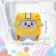 thumbnail image 2 of lanky box plushies,7.87 in Cute Boxy and Foxy Plush Doll with Removable Hood Soft Stuffed Plushies Gift for, 2 of 5