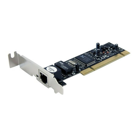 Startech 1 Port Low Profile PCI 10/100Mbps Ethernet Network Adapter Card, (Best Pci Ethernet Card)