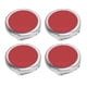 thumbnail image 4 of 4PCS Car Wheel Centre Cap Cover Waterproof Aluminium Alloy Scratch Prevention Replacement for Fiat 500Red, 4 of 9