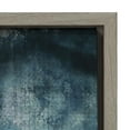 thumbnail image 3 of Kate and Laurel Sylvie Aqua Abstract 2 Framed Canvas Wall Art by Amy Lighthall, 23x33 Gray, Blue Abstract Art for Wall, 3 of 8