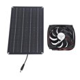 thumbnail image 2 of 15W Solar Panel Fan Efficient Ventilation for RVs, Greenhouses Lightweight Portable, 12V DC Power Versatile Design Easy Operation, Suitable for Pets Home, 2 of 7