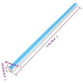 thumbnail image 2 of vidaXL Self Adhesive PVC Surface Mount Cable Trunking 0.8x0.4 Inch 98.4 Feet, 2 of 7