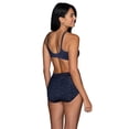 thumbnail image 3 of Vanity Fair Radiant Women's Light and Luxe Hi-Cut Brief Underwear - Stretch Lace Waistband, 3-Pack, Sizes S-5XL, 3 of 12