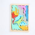 thumbnail image 4 of B Enlightenment Wooden Puzzle Toy Three Dimensional For Children Shape Recognition Educational Brain Training Fun Learning Game Timber Construction, 4 of 5