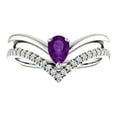 thumbnail image 5 of Latrodar Cadeaux de Noël pour Maman, Mode pour Dames, Géométrique, Diamant Violet, 5 of 5