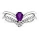 thumbnail image 5 of Anillos para mujer, regalos para mujer, moda femenina, anillo geométrico de diamantes morados, joyería, 5 of 5