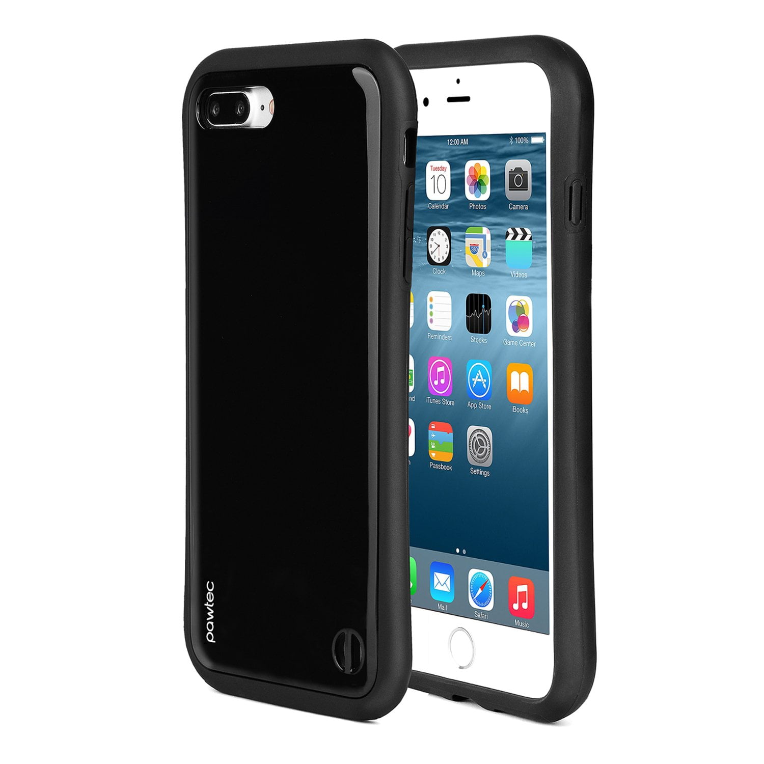 Pawtec Padded Shock Absorbing Glossy Finish Scratch Resistant Protective Case Compatible with