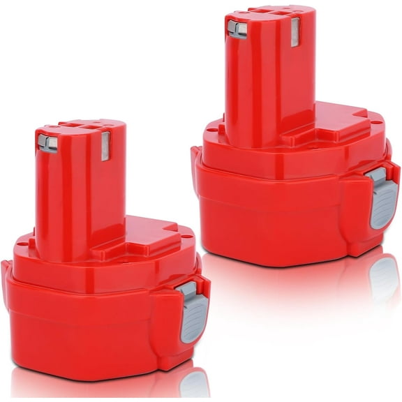 2Pack 3600mAh 14.4V NiMh Battery Replacement for Makita 1434 1433 PA14 1422 1420 1435 1435F 194172-2 193158-3 192600-1 6233d 6337d Cordless Power Tools