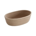thumbnail image 3 of GROWTH TANK Small Storage Baskets Decorative Basket Multifunction Jewelry Lipstick Organizer Khaki M, 3 of 9