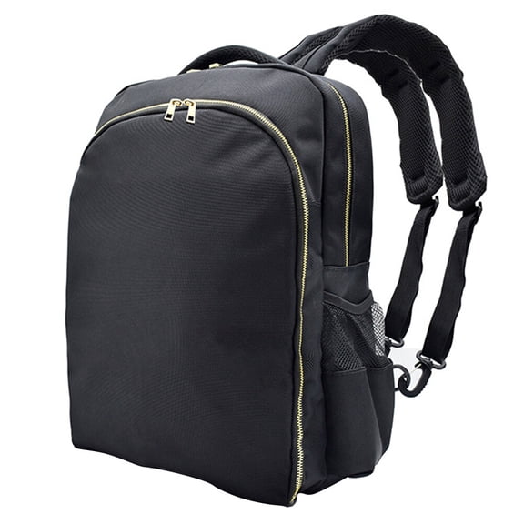 LOLIPPYY Black Hairdressing Carrying Bag for Barbers, Professional Storage Organizer, Portable Salon Tool Case, 1 Set