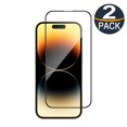 thumbnail image 1 of 2 Packs [PST] iPhone 15 Plus / 16 Plus Screen Protector, Full Coverage Tempered Glass Screen Protector with Case Friendly & Bubble Free, 1 of 5