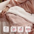 thumbnail image 4 of Heated Blanket Electric Throw 50” x 60” -Heated Throw Blanket with 5 Heating Levels & 3 Hours Auto Off Machine Washable Over-Heat Protect（Racoon）, 4 of 7