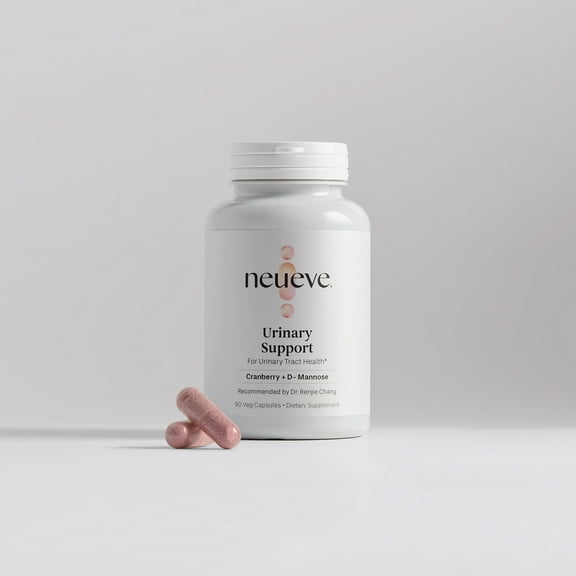 NeuEve Urinary Health Support Supplement for Women with D-Mannose & Cranberry Extract, 90 Capsules