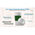 thumbnail image 3 of 18 oz. Double Wall Plastic Tumblers - 10 Pack - Green, 3 of 5