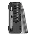 thumbnail image 2 of Juego de Destornilladores Eléctricos Kit de Herramientas Eléctricas de Precisión Mini Puntas Pequeñas Inalámbricas Recargables para Computadora Móvil Gris, 2 of 5