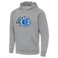 thumbnail image 2 of Men's Antigua Heather Gray Orlando Magic New Logo Victory Pullover Hoodie, 2 of 3