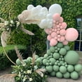 thumbnail image 6 of Sage Green and Pink Balloon Garland Kit Balloon Arch Kit, 6 of 6