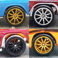 thumbnail image 4 of 1/64 Front Small Rear Big Wheels with Detachable Slick Rubber Tires for Model Cars Refiting Parts for Hotwheels (5 Sets) RLCBS003, 4 of 6