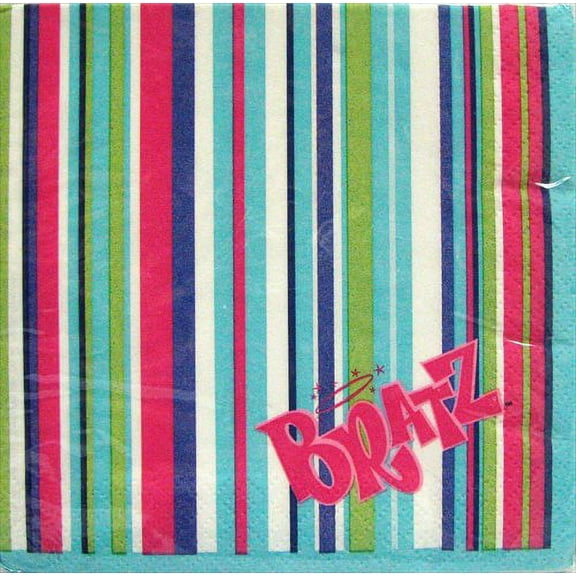 Bratz 'Pinstripe' Small Napkins (16ct)