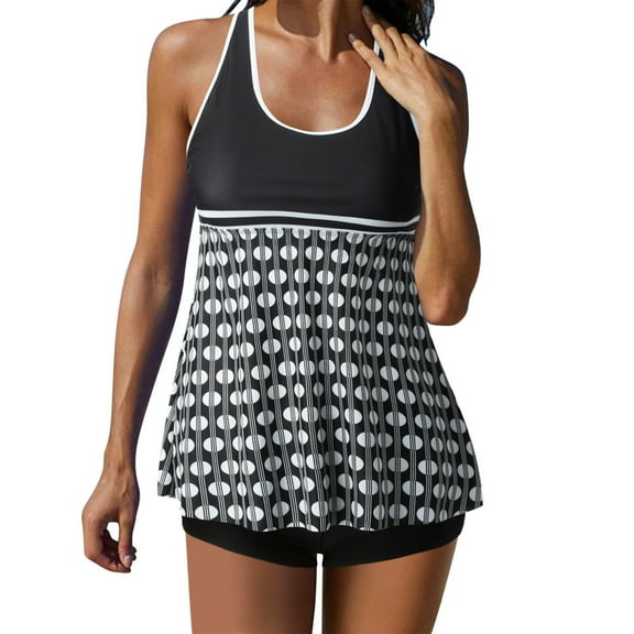 Zuesphe Swimsuit for Women Over 70 Sexy Bathing Suits for Women Plus Size Swimwear for Women One Piece Monokinis for Women Sexy Scalloped V Neck