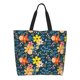 thumbnail image 1 of Balery Blue Floral Bolsa Tote Estilo Estético con Cremalleras, Bolsa de Hombro, Bolsa de Compras Grande y Plegable, 1 of 8