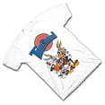 thumbnail image 5 of space jam Mens Classic Shirt - Tune Squad Marvin & Bugs Bunny Tee 90s Classic T-Shirt, 5 of 7
